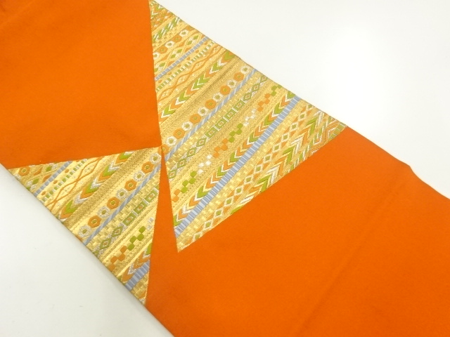 JAPANESE NAGOYA OBI / WOVEN ABSTRACT